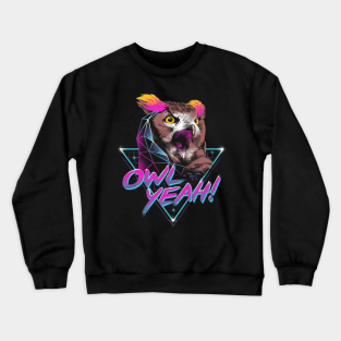 owl crewneck sweatshirt